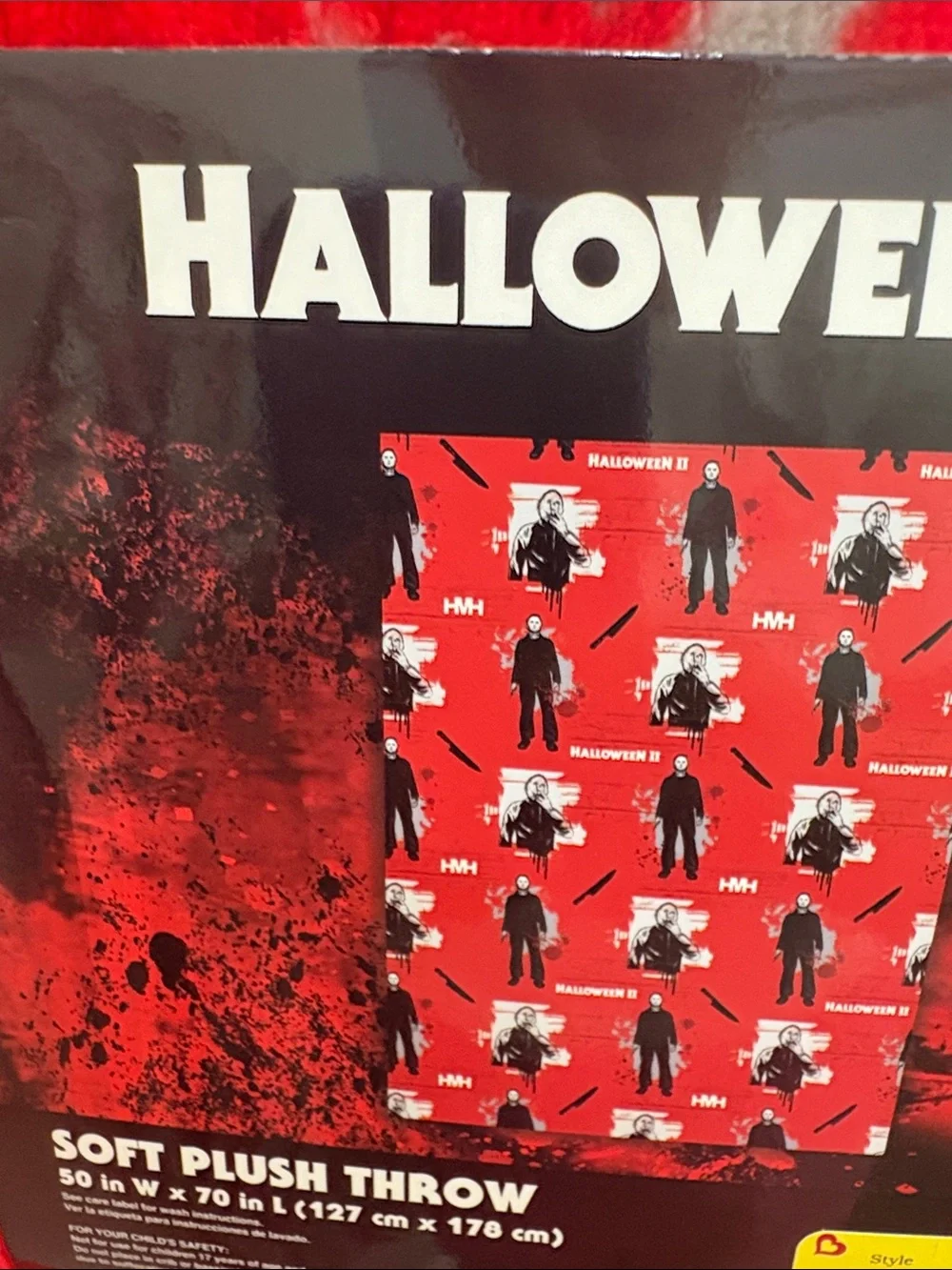 Halloween Michael Myers Throw Blanet